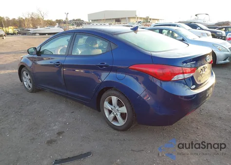2013 Hyundai Elantra Gls из США, поврежденный, VIN KMHDH4AE1DU804605